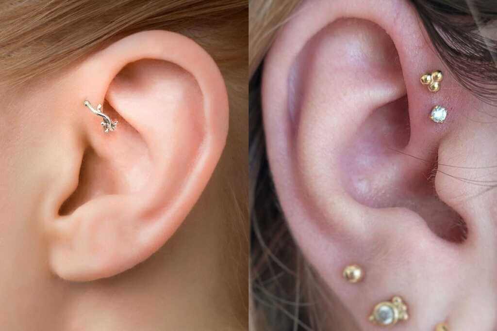 Forward Helix Ear Piercing