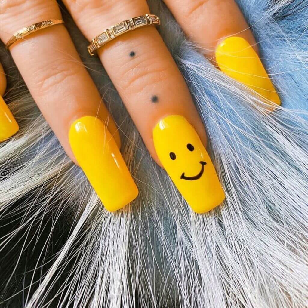 Nails with a smile