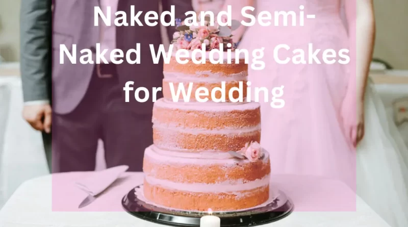 naked cake wedding