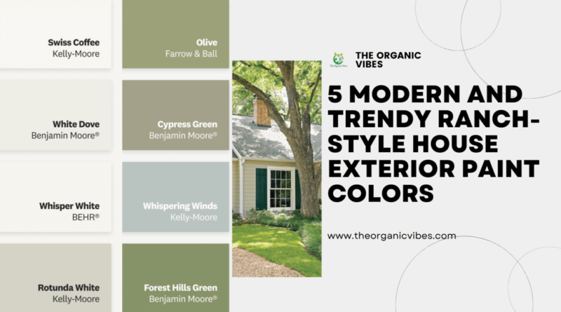trendy ranch style house exterior paint colors